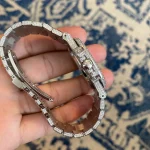 Patek Philippe Nautilus “Iced Out??5719/10G Authentic Copy 1:1 photo review