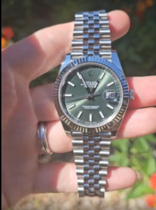 Rolex Datejust 126234 “Mint Green” Authentic Super Replica photo review