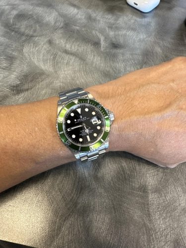 Rolex Submariner 16610LV “Kermit” Precision Replica Edition photo review