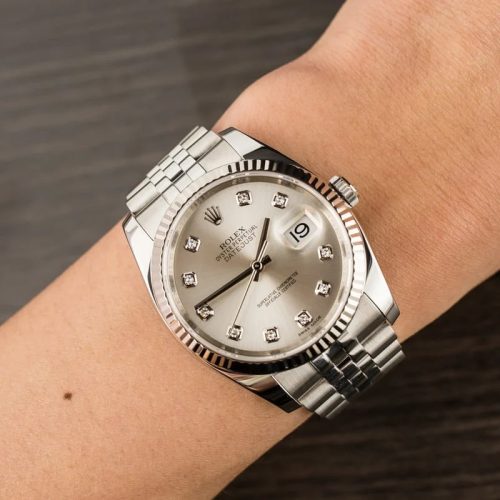 Rolex Datejust 116234 Silver Dial Perfect Duplicate 1:1 photo review