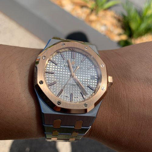 Audemars Piguet Royal Oak 15400SR.OO.1220SR.01 Perfect Clone Edition photo review