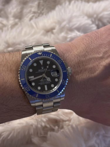 Rolex Submariner 126619LB White Gold Black Dial Replica photo review