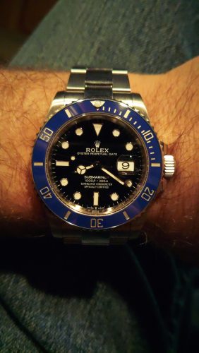 Rolex Submariner 126619LB White Gold Black Dial Replica photo review