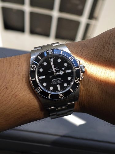 Rolex Submariner 124060 “No Date” Deluxe Clone 1:1 photo review