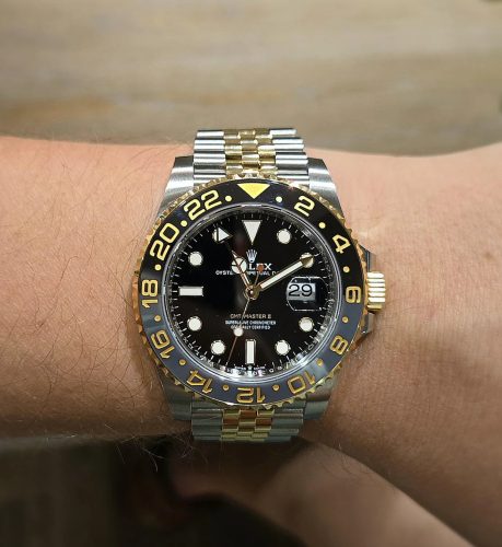 Superclone Rolex GMT-Master II Black Dial “Zombie??126713GRNR photo review