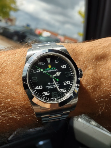 Rolex Air-King 126900 “Black Dial” Ultra Detailed Clone photo review