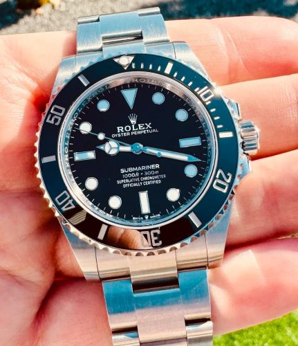 Rolex Submariner 124060 “No Date” Deluxe Clone 1:1 photo review