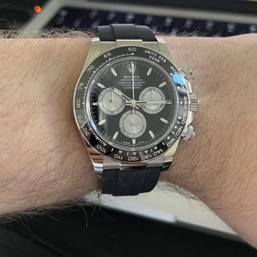 Rolex Daytona Cosmograph 126519LN “Oysterflex” Ultra Accurate Clone photo review