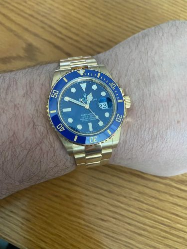 Rolex Submariner 326934 “Blue Dial” Supreme Clone Quality photo review