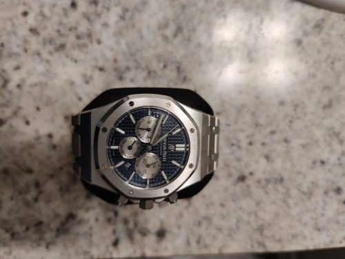 Audemars Piguet Royal Oak Chronograph 26331ST “Blue Dial” 1:1 Clone Edition photo review