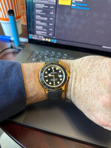 Rolex Yacht-Master 126658 “Yellow Gold Black Dial” High-End Clone Quality photo review
