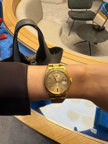 Rolex Day-Date “Yellow Gold” 228238-003 Pro Clone 1:1 photo review
