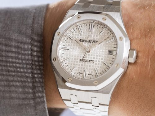 Audemars Piguet Royal Oak 15403IP.OO.1220IP.01 “Silver Dial” 1:1 Clone Edition photo review