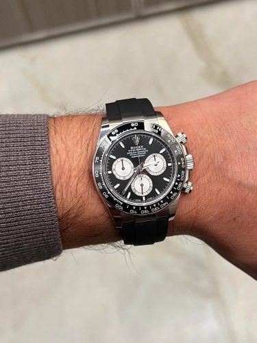 Rolex Daytona Cosmograph 126519LN “Oysterflex” Ultra Accurate Clone photo review