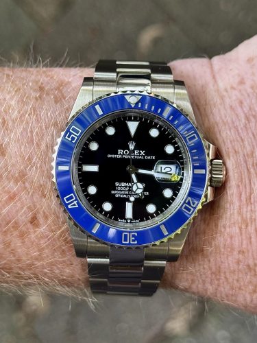 Rolex Submariner 126619LB White Gold Black Dial Replica photo review
