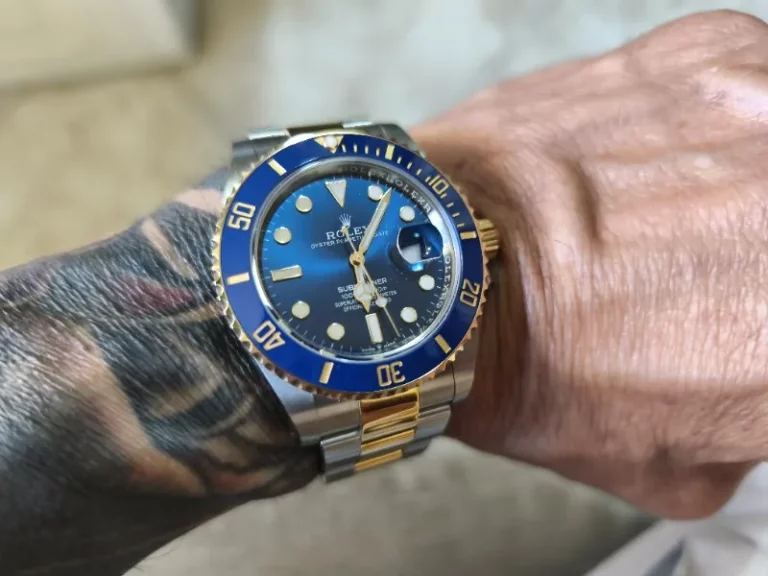 Rolex Submariner Date 126613LB “Two-Tone Blue Dial??Deluxe Clone 1:1 photo review