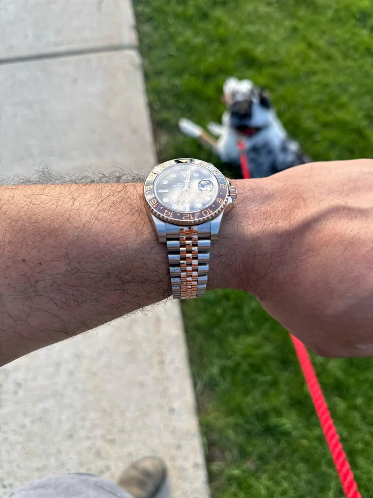 Rolex GMT-Master II 126711CHNR “Root Beer??Deluxe Copy Quality photo review