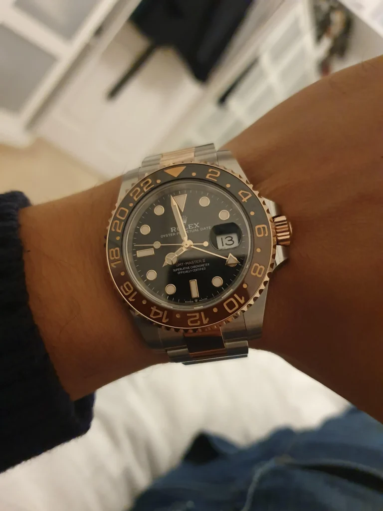 Rolex GMT-Master II 126711CHNR “Root Beer??Deluxe Copy Quality photo review
