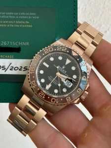 Rolex GMT-Master II 126711CHNR “Root Beer??Deluxe Copy Quality photo review