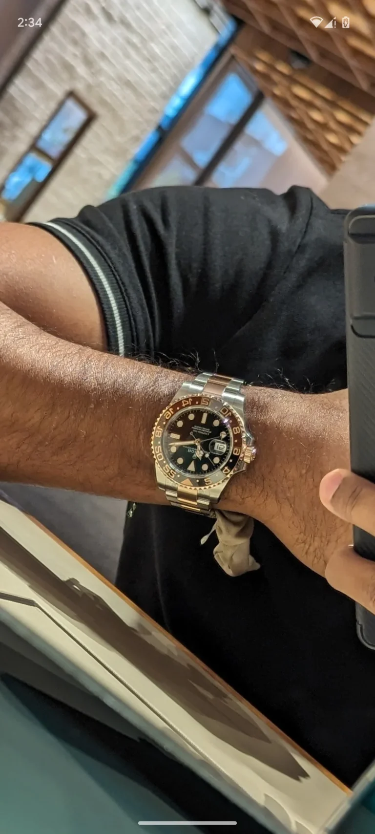 Rolex GMT-Master II 126711CHNR “Root Beer??Deluxe Copy Quality photo review
