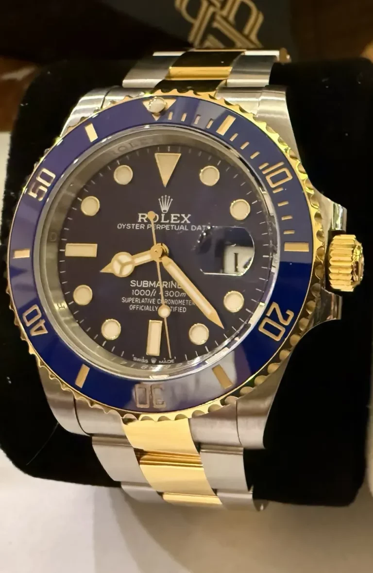 Rolex Submariner Date 126613LB “Two-Tone Blue Dial??Deluxe Clone 1:1 photo review