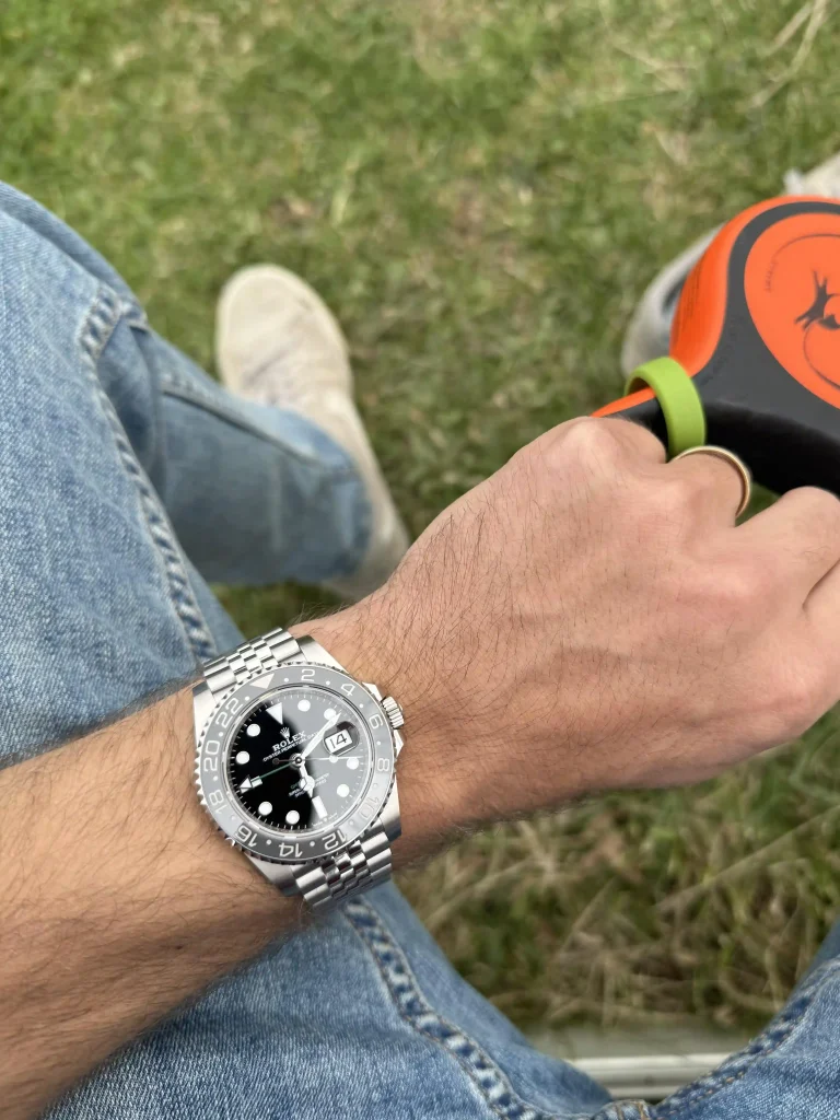 Rolex GMT-Master II 126710GRNR “Bruce Wayne” Deluxe Copy Quality photo review