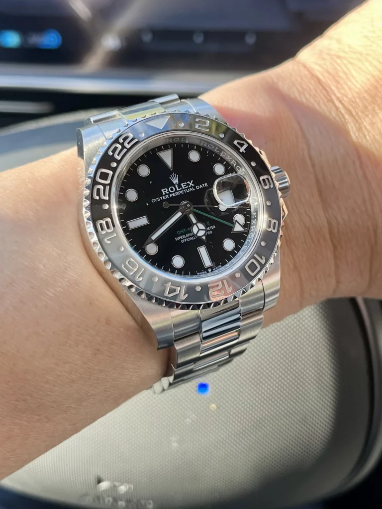 Rolex GMT-Master II 126710GRNR “Bruce Wayne” Deluxe Copy Quality photo review