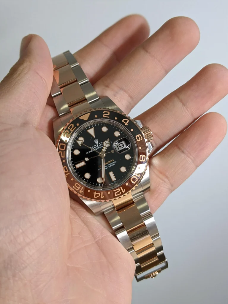 Rolex GMT-Master II 126711CHNR “Root Beer??Deluxe Copy Quality photo review