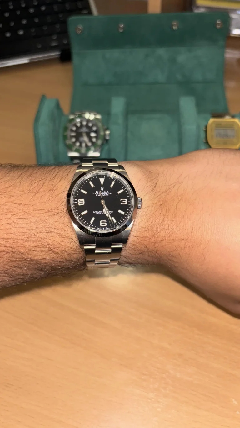 Rolex Air King 224270 “Black Dial” Super Clone photo review