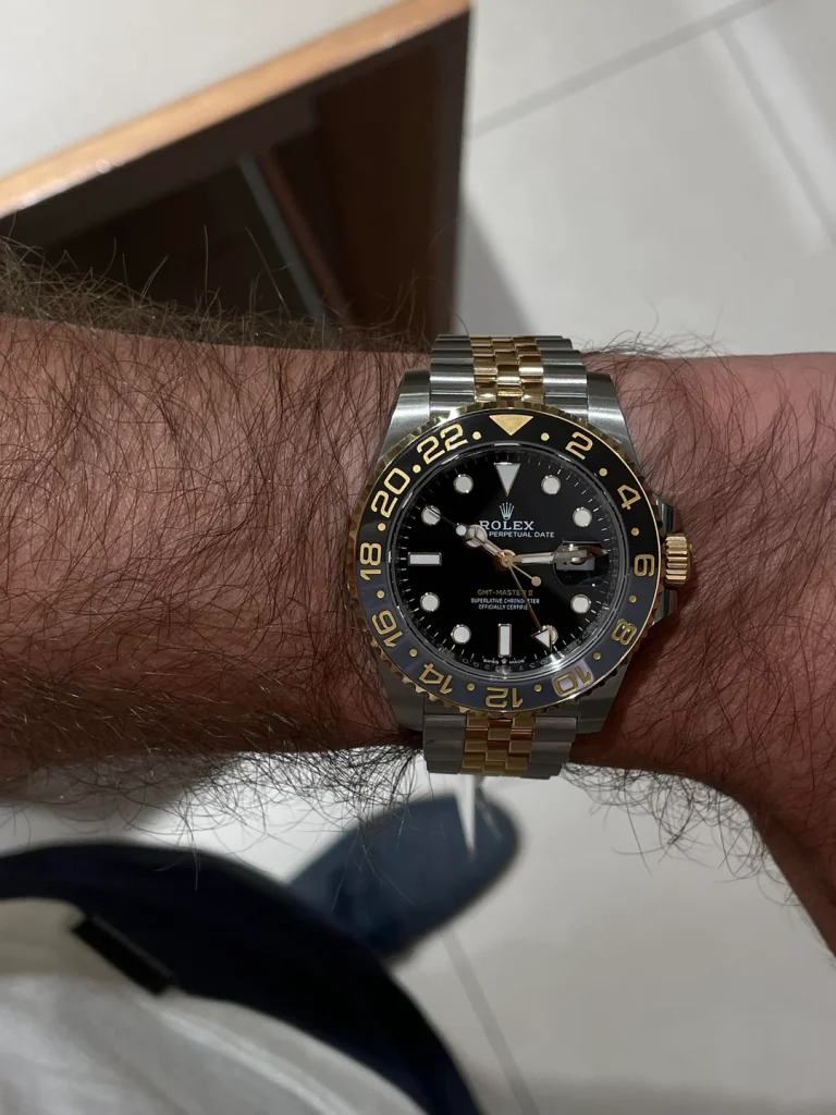 Superclone Rolex GMT-Master II Black Dial “Zombie??126713GRNR photo review