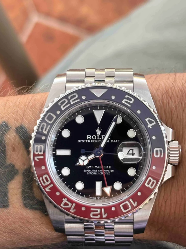 Superclone Rolex GMT-Master II 126710BLRO “Pepsi??Jubilee photo review