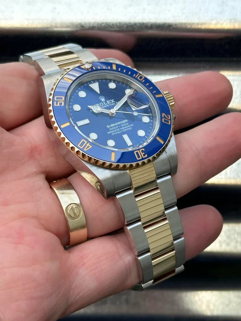 Rolex Submariner Date 126613LB “Two-Tone Blue Dial??Deluxe Clone 1:1 photo review