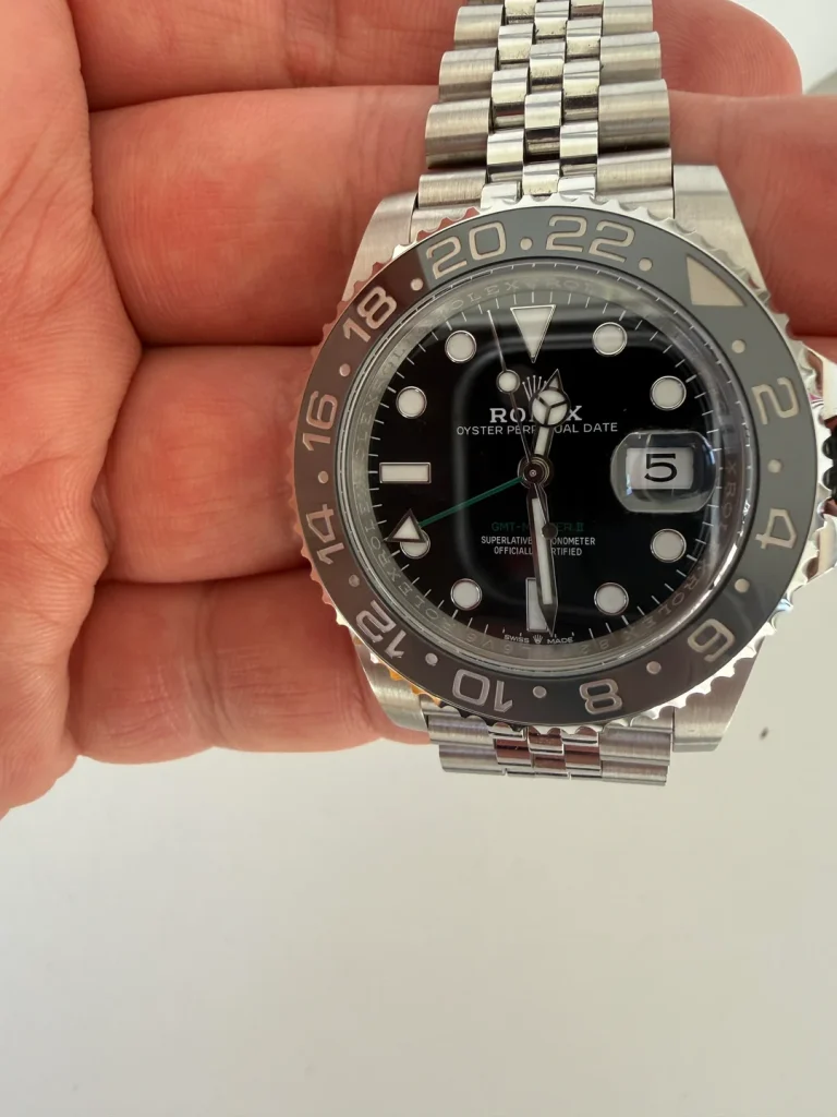Rolex GMT-Master II 126710GRNR “Bruce Wayne” Deluxe Copy Quality photo review