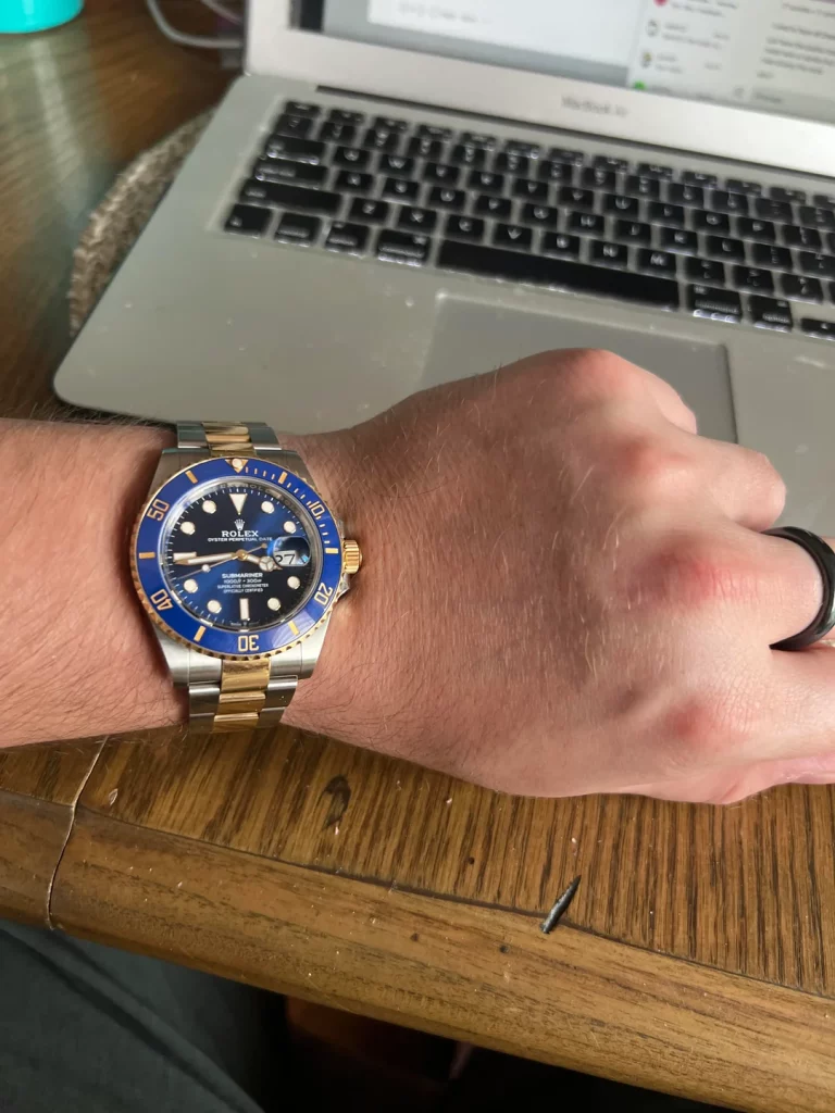 Rolex Submariner Date 126613LB “Two-Tone Blue Dial??Deluxe Clone 1:1 photo review