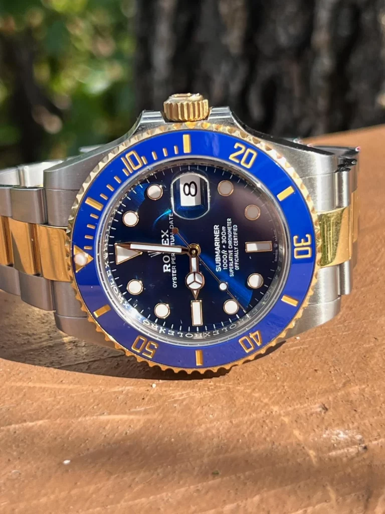 Rolex Submariner Date 126613LB “Two-Tone Blue Dial??Deluxe Clone 1:1 photo review