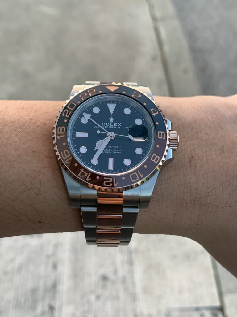 Rolex GMT-Master II 126711CHNR “Root Beer??Deluxe Copy Quality photo review