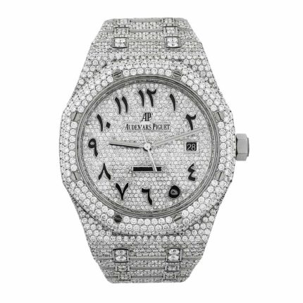 Audemars Piguet Royal Oak “Iced Out” 15400ST.OO.1220ST.02 Authentic Replica Edition