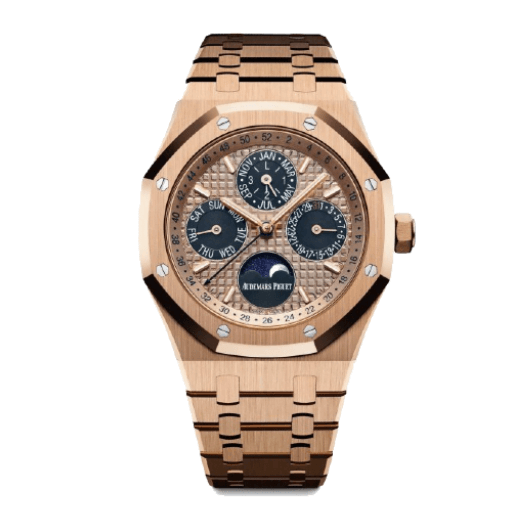 Background.png Audemars Piguet Royal Oak Perpetual Calendar 26574BA.OO.1220BA.01 “Yellow Gold” Pro Clone 1:1 - Image 1