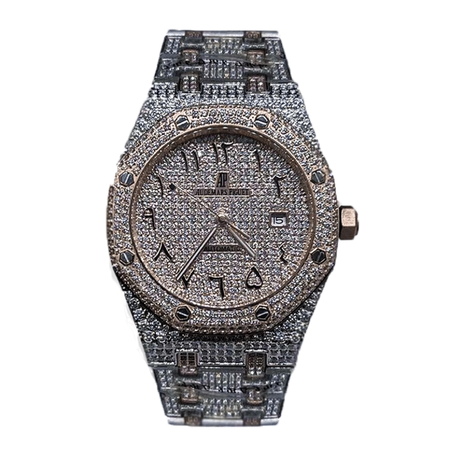 Diamond-AP-Watch-Replica.webp Audemars Piguet Royal Oak Offshore 26470OR.OO.A002CR.01 “Diamond Bezel” Collector’s Clone 1:1 - Image 1