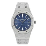 Audemars Piguet Royal Oak 67653BC.GG.1263BC.02 “Frosted” Blue Dial Collector’s Clone 1:1