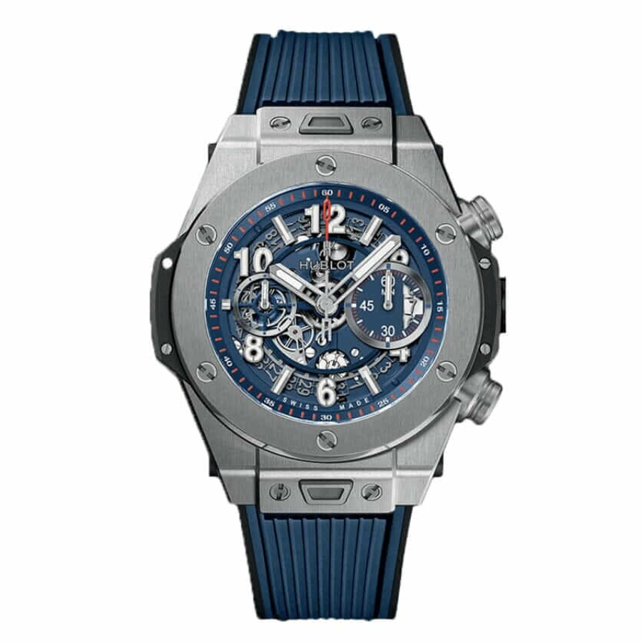 Hublot-Transparent-Blue-Replica-1.webp Hublot Big Bang Unico 411.JX.4802.RT “Sapphire” Elite Super Clone - Image 1