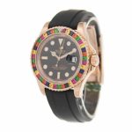 Rolex Perpetual Yacht-Master Gem-Set Bezel 116695 SATS Handcrafted Clone Quality - Image 2