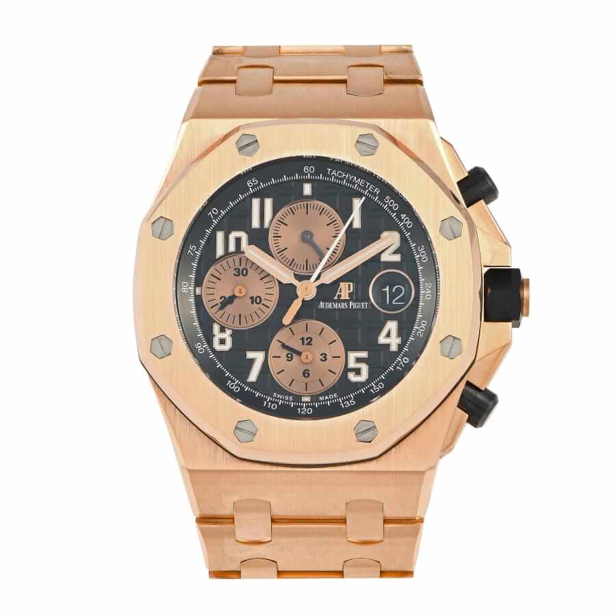 audemars-piguet-royal-oak-offshore-diver-1-2.jpg Audemars Piguet Royal Oak Offshore 26401RO “Rose Gold Chronograph” Deluxe Copy Quality - Image 1