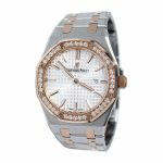Audemars Piguet Royal Oak Ladies 67651SR.ZZ.1261SR.01 “Diamond Bezel” Super Clone Edition - Image 2