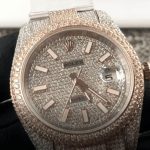 Rolex Datejust 126303 “Two-Tone Iced Out” Premium Duplicate Edition - Image 3