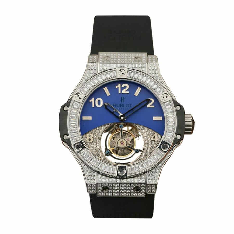 hublot-classic-fusion-tourbillon-with-diamond-blue-dial-replica.jpg Hublot Classic Fusion 411.JX.1170.RX “Blue Diamond” Authentic Clone 1:1 - Image 1