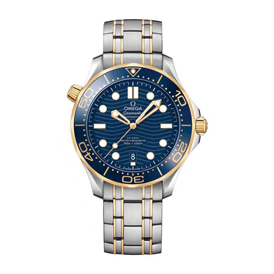 omega-seamaster-diver-300m-master-co-axial-steel-gold-210-20-42-20-03-001.jpg Omega Seamaster Diver Master Co-Axial 210.20.42.20.03.001 Exceptional Replica 1:1 - Image 1