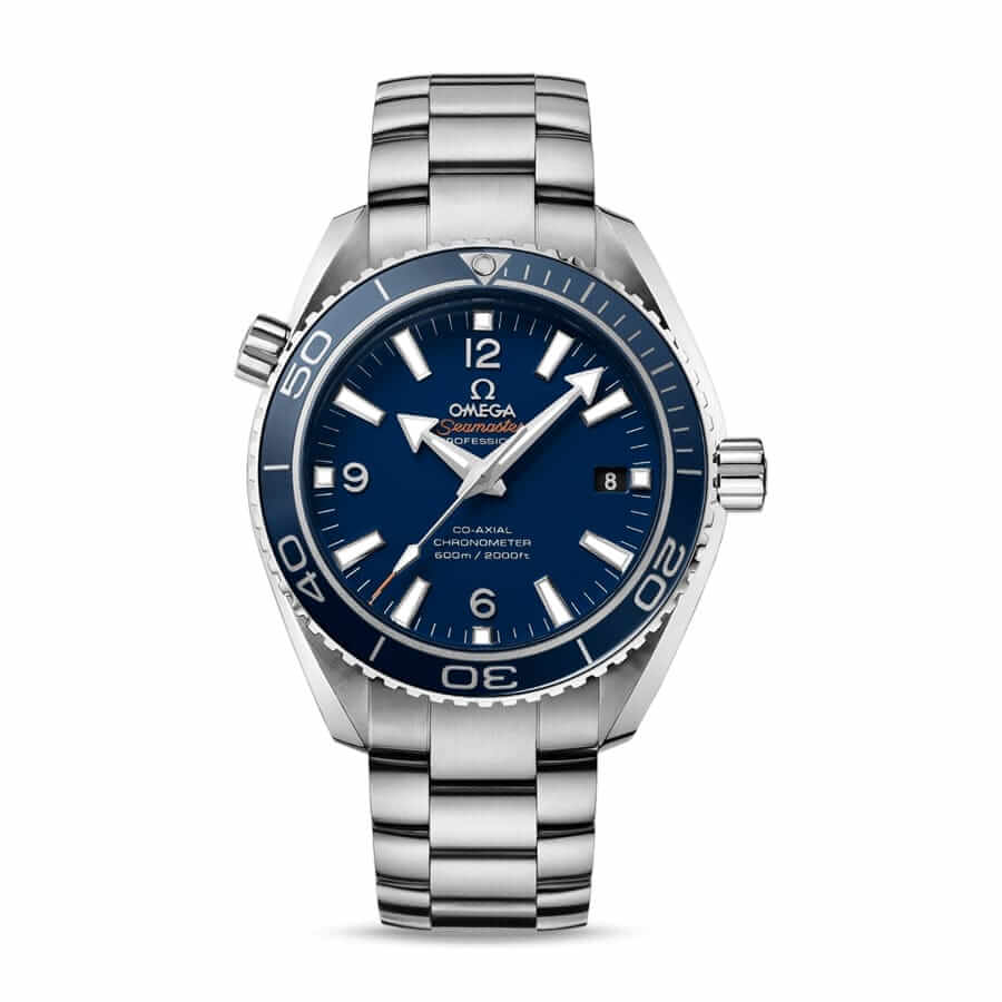 omega-seamaster-planet-ocean-steel-232-90-42-21-03-001.jpg Omega Seamaster Planet Ocean 232.90.42.21.03.001 Blue Dial Near Original Replica - Image 1