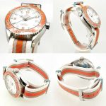 Omega Seamaster Planet Ocean 215.32.44.21.04.001 “Orange” Mirror Replica 1:1 - Image 5