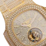Patek Philippe Nautilus Tourbillon Yellow Gold 5711 Authentic Copy 1:1 - Image 4